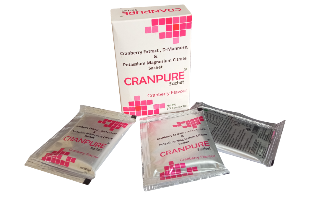 An image of Cranpure supplent satchets
