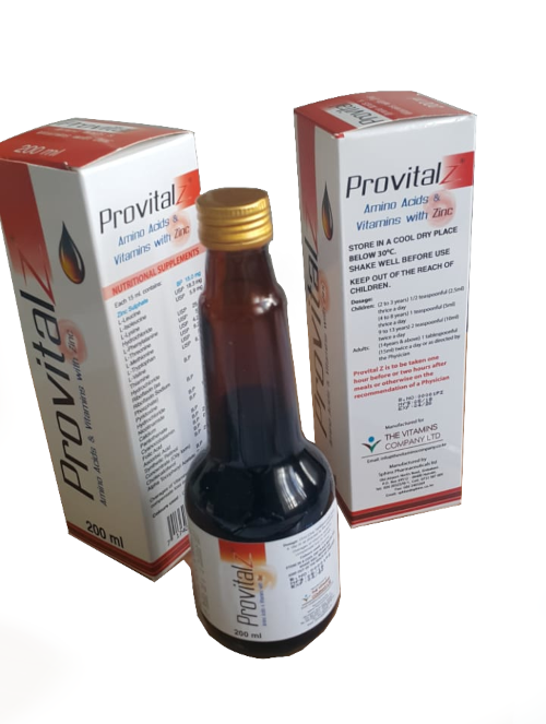 The image for Provital Z syrup.